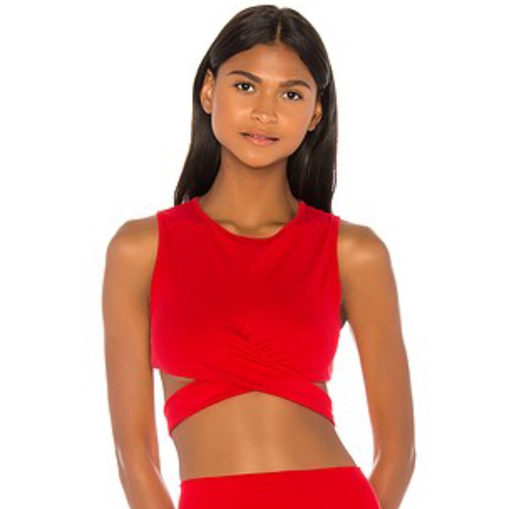 Lovewave X Revolve The Decker Top in scarlet